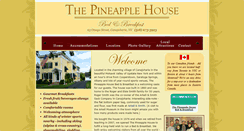 Desktop Screenshot of pineapplehousebb.com